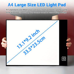 LED Light Tracing Box 3 Level Dimmable Painting Light Board