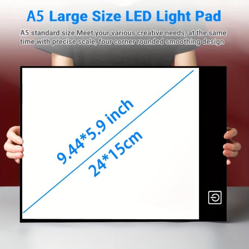 LED Light Tracing Box 3 Level Dimmable Painting Light Board