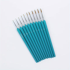 11pcs Micro Hook Line Pen Watercolor Extra Fine Hand painted Pen Set