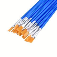Watercolor Flat Head Nylon Line Marker Set