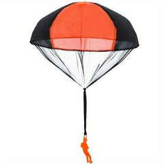 Tangle Parachute Hand Throw Soliders Outdoor Flying Toy