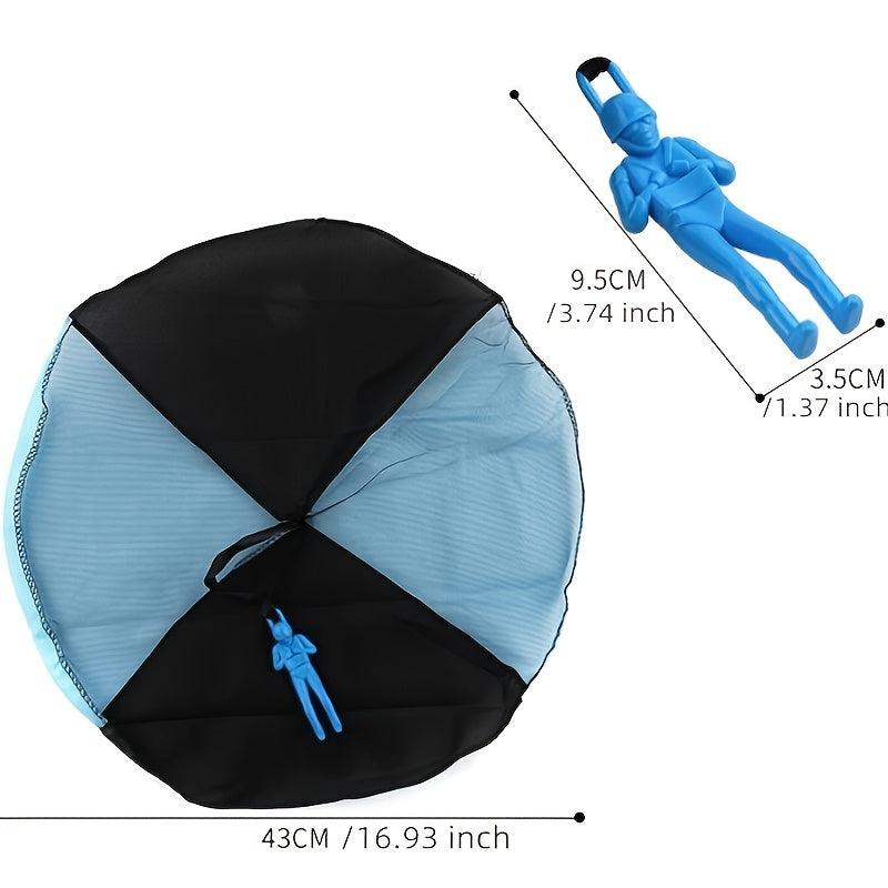 Tangle Parachute Hand Throw Soliders Outdoor Flying Toy