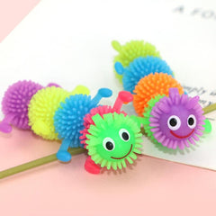 Sensory Toy For Autistic Children, Stress Relief String Play Toy Worm