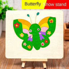 Kids Painting Board DIY Graffiti Materials Kindergarten Art