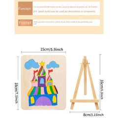 Kids Painting Board DIY Graffiti Materials Kindergarten Art
