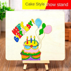 Kids Painting Board DIY Graffiti Materials Kindergarten Art