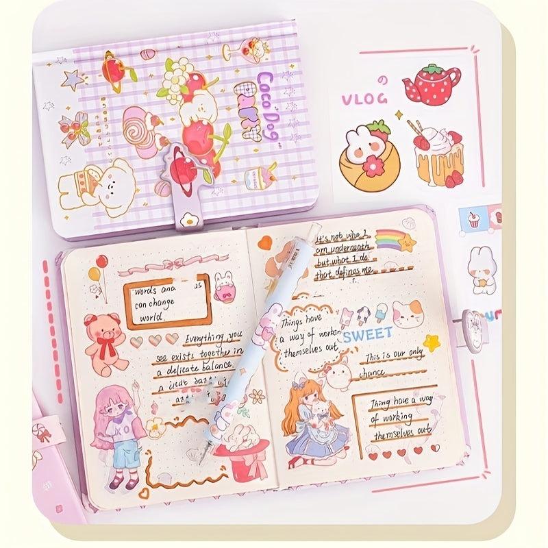 64K Hand Ledger Student Diary Small Notebook