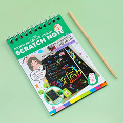 DIY Scratch Art Paper Colorful Sketch Book Art Supplies