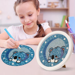DIY Cartoon Animal Diamond Kit 19.7x6in - Boys & Girls Gift