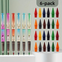 6pcs Gradient Erase Pencil for Drawing