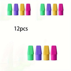 Pencil Eraser Caps for Kids - Eraser Toppers for Pencils - Pack of 30
