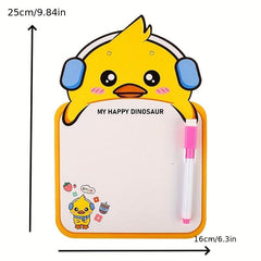 2pcs Erasable Graffiti Drawing Board Mini Writing Board Student Prize