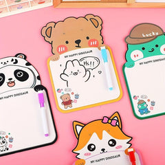 2pcs Erasable Graffiti Drawing Board Mini Writing Board Student Prize