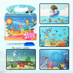 Portable Magic Water Painting Book Children's Painting Book