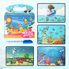 Portable Magic Water Painting Book Children's Painting Book