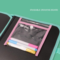6 Sided Chalk Pen Doodle Drawing Board for Kids