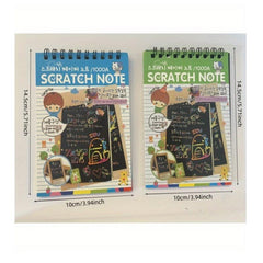 Magic Rainbow Scraping Drawing Art Paper - Creative Kids Craft Kit