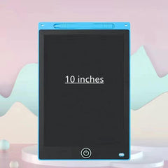 10 Inch Kids LCD Drawing Board Writing Tablet - Blue