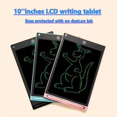 10 Inch Kids LCD Drawing Board Writing Tablet - Blue
