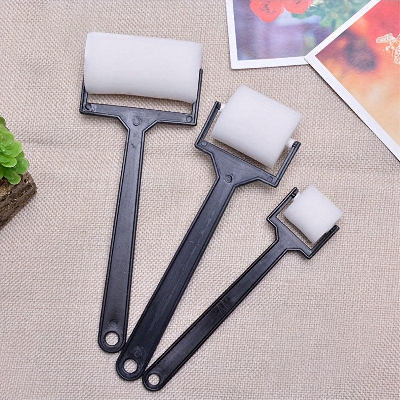 Kids Finger Paint Sponge Set DIY Painting Kit Foam Brush Outliner Palette