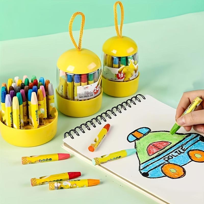 DIY Drawing Crayons Painting Sticks School Art Supplies