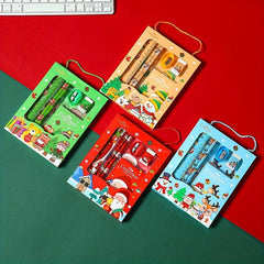 Christmas Student Stationery Set 6pc Portable Gift Prize