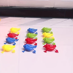 5pcs Cartoon Light Novelty Toy Set - Bouncing Frog Antistress Decompression Toys