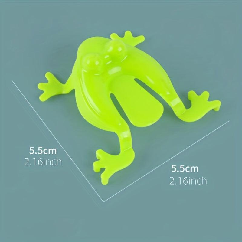 5pcs Cartoon Light Novelty Toy Set - Bouncing Frog Antistress Decompression Toys