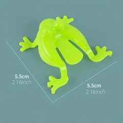 5pcs Cartoon Light Novelty Toy Set - Bouncing Frog Antistress Decompression Toys