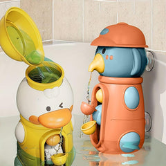 Children's Turn Music Bath Toys Baby And Toddler Bath Rotating Windmill Duck