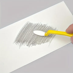 22pcs Adjustable Cotton Head Sketch Erase Set w/ Long Handles & Sponge Tips