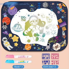 Magical Water Painting Cloth 100 Creativity Children's Painting Toys