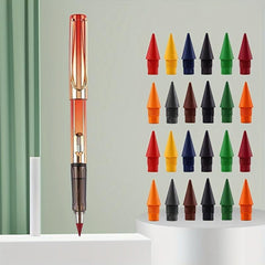 24 Heads Gradient Pencil Permanent Pencil - Student Adult Drawing Crayons