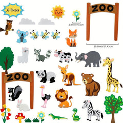 Farm Animals Felt Story Board Set Preschool Farmhouse Themed Storytelling