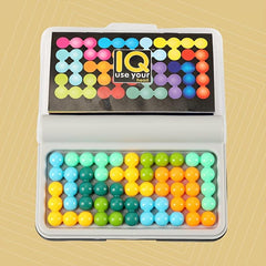 Wisdom Pyramid Magic Beads 2D 3D Puzzle Game