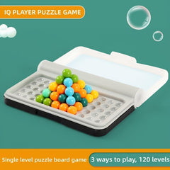 Wisdom Pyramid Magic Beads 2D 3D Puzzle Game