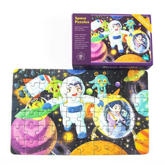 60 Piece Cartoon Animal Fruit Puzzles Kids Educational Learning Toys