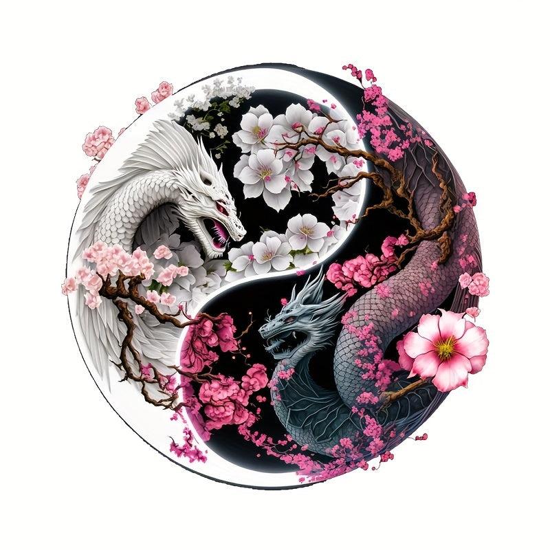 Dragon Yin Yang Wooden Puzzle Educational Toy - Adult Men and Women
