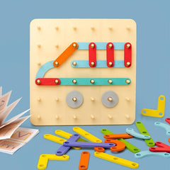 Pegboard Puzzle Game for Brain Boosting Fun