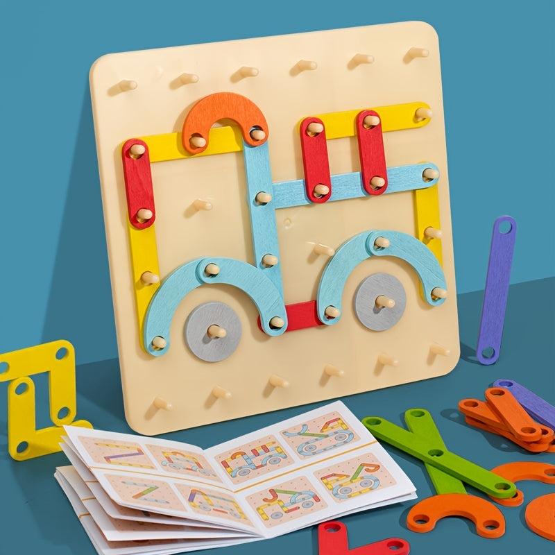 Pegboard Puzzle Game for Brain Boosting Fun