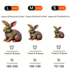 Animal Jigsaw Puzzle for Adults - Brain Teaser Challenge