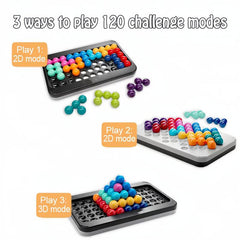 120 Puzzle Games - Improve Logical Thinking - Travel Brain Game