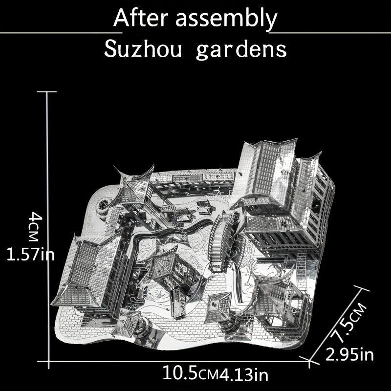 Suzhou Garden 3D Metal Puzzle Toy Model Kit