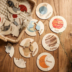 Wooden Sea Animal Puzzle for Toddlers