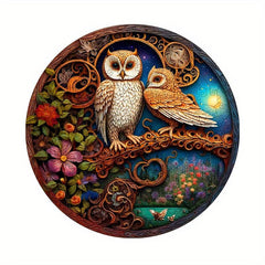 Owl Couple Puzzle Special Shaped Animal Jigsaw Toy for Adults
