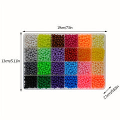 3200 Pcs Water Magic Beads Animal Model Puzzle Educational Toys