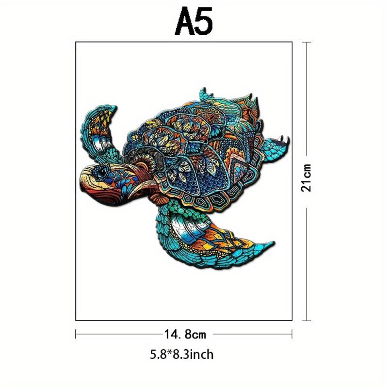Animal Shaped Wooden Jigsaw Puzzle for Adults
