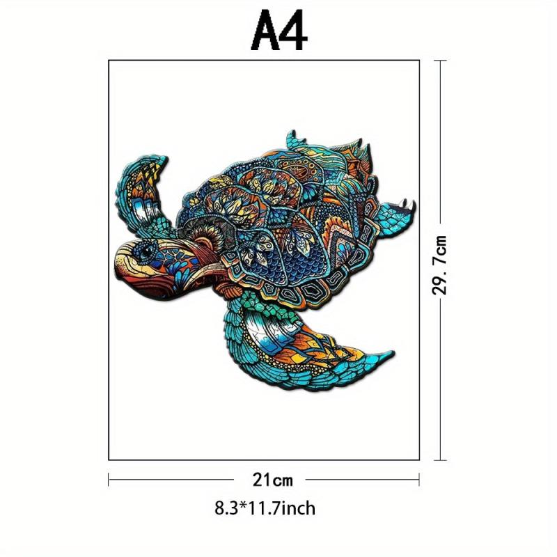 Animal Shaped Wooden Jigsaw Puzzle for Adults