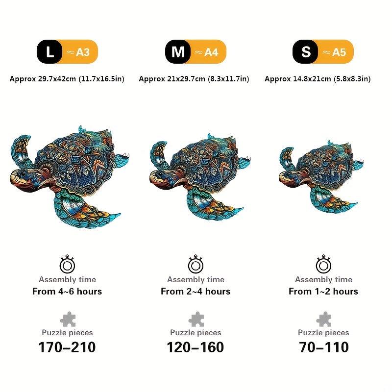 Animal Shaped Wooden Jigsaw Puzzle for Adults