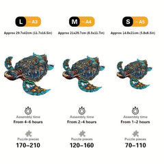 Animal Shaped Wooden Jigsaw Puzzle for Adults